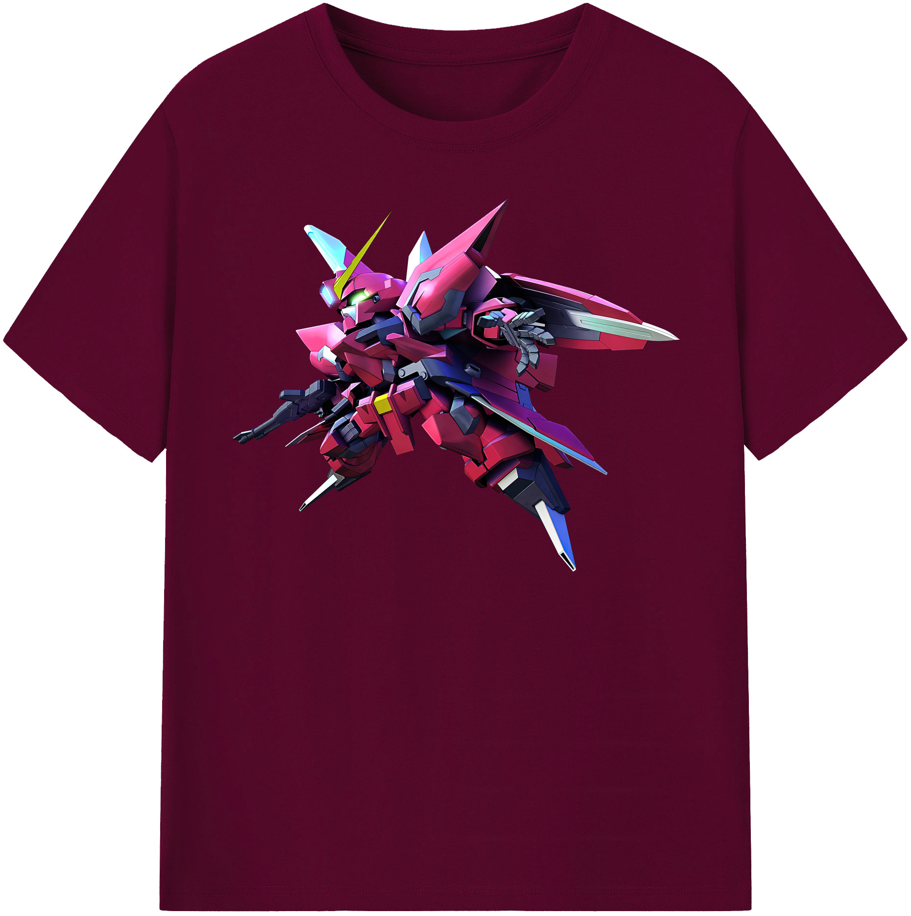 （画像用） 機動戦士ガンダム Mobile Suit Gundam レディースカジュアルプリントTシャツ（綿100％）